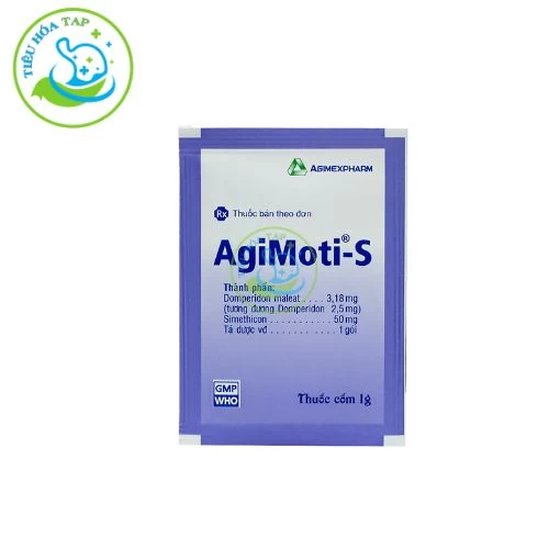 Agimoti - S - 30 gói x 1g thuốc cốm